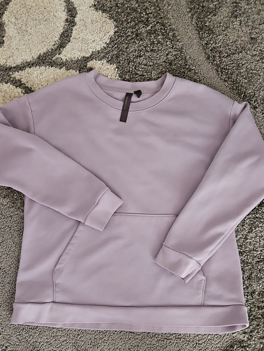 Mondetta Lavender Crewneck Sweatershirt Sz XL